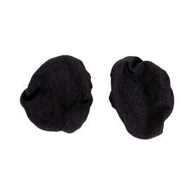 MERRYHAPY 1pair Washable Stretchable Fabric Headphone Covers Sanitary Ear Sleeves for Earcups Black Protectors Compatible Over-Ear Headsets