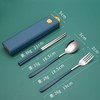 Cutlery Set, Stainless Steel, Chopsticks, Fork, Spoon, 3-piece Set, with