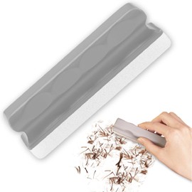 Maplefield Beard Bar Cleaning Tool for Men - Beard Hair Cleaner for Sink with Soft Sponge & Wooden Handle - Picks Up Stray Hair