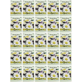 Set of 25 Shasta Daisy Flower Seed Packets! Flower Seeds in Bulk - Great for Creating The Garden of Your Dreams! (25, Shasta Daisy - Alaska)