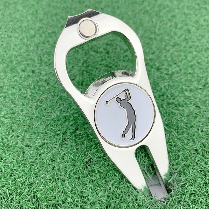 COYUN Golf Divot Tool, Golf Unisex Double Prong Divot Tool