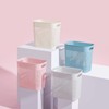 Plastic Trash Can Wastebasket, Garbage Container Basket for Bathrooms, Kitchens,