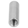 5PCS M12 Cylindrical Coupling Nuts 304 Stainless Steel Female Thread