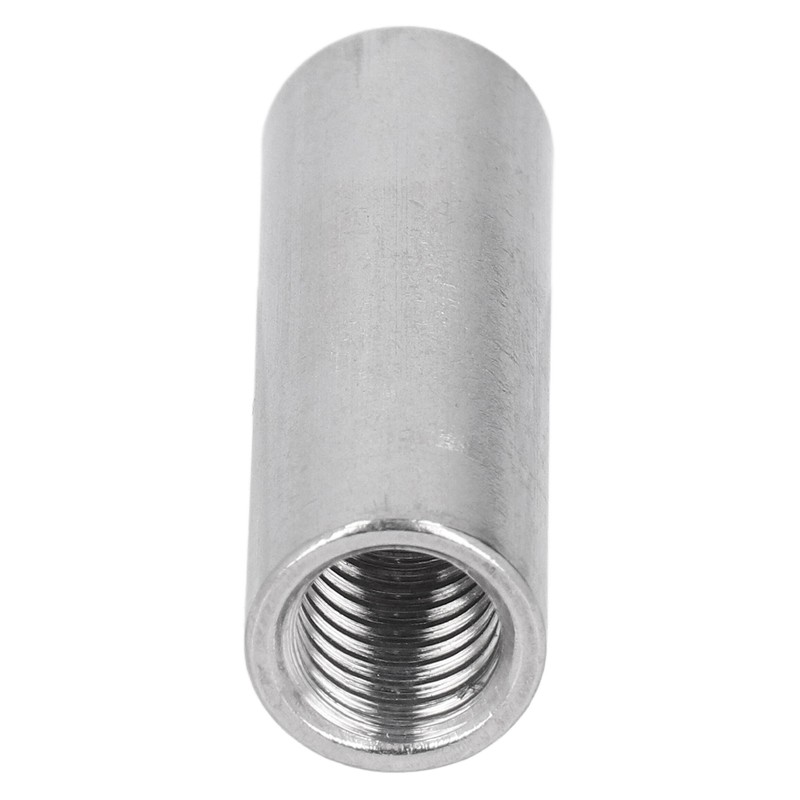 5PCS M12 Cylindrical Coupling Nuts 304 Stainless Steel Female Thread