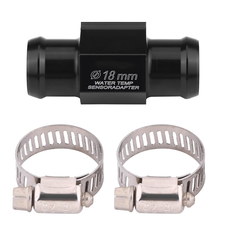 Keenso Motorcycle Water Temperature Sensor Adapter, Aluminium Water Temperature Meter