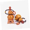JECOMPRIS Natural Feng Shui Gourd Decoration Pendant for Car Interior