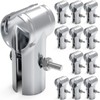 12 Pcs End Rail Clamps - 1-5/8" T Pipe Clamp