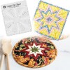 Folded Star Hot Pad Interfacing Templates Sewing Stencil Guide Ruler