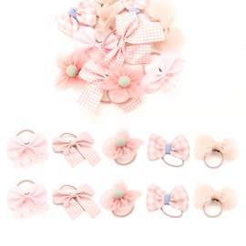 Cosyhav Girls Hair Accessories,Kids Hair Accessories For Girls,10pcs Pink Hair Bands