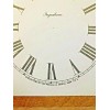 Ingraham 4 1/2" Ingraham Clock Paper Dial, Roman Numeral (Lot