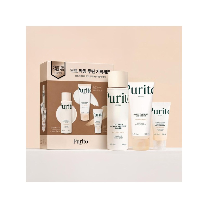 Purito Seoul Oat Calming Routine Set