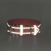 Serijoars Rhinestone Dog Collar, Dazzling Sparkling Soft Comfortable Reflective Large