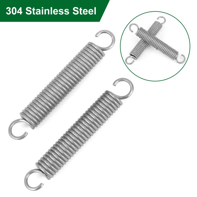 GUNGY Tension Springs with Hooks Stainless Steel Tension Spring Tension