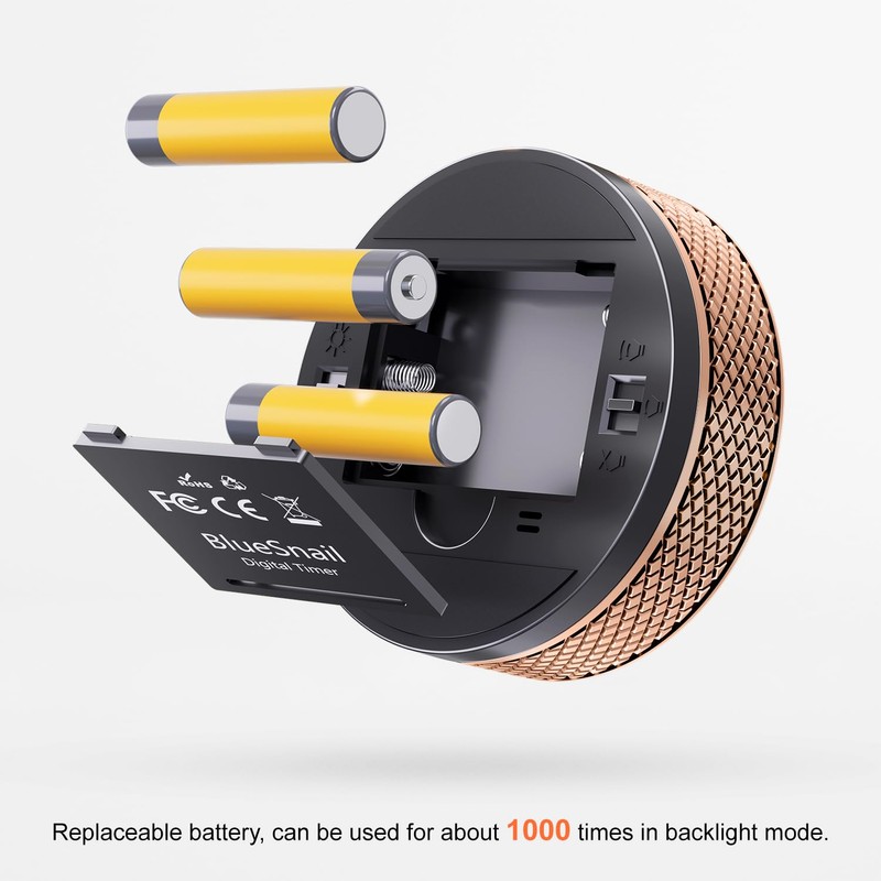 BlueSnail Kitchen Timer with LED Digital Display Smart Efficana for