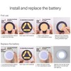 STAR-SPANGLED 2.8” LED Puck Lights Under Cabinet AAA Battery, 5