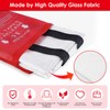 DAWNTREES Fire Blankets Emergency for Kitchen Home,1x1m Emergency Fire Retardant
