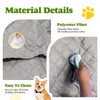 Wibeelee Portable Dogs Shopping Cart Cover Quilting Grocery Cart Cover