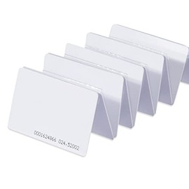 YARONGTECH 125Khz RFID Card Proximity EM4100 Door Entry Access Blank White (pack of 10)