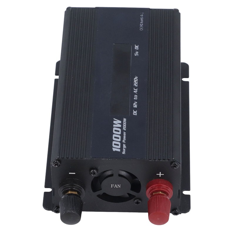 Power Inverter Car Plug Adapter Outlet Converter with USB Fast