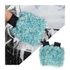 Yourkar 2 PCS Car Wash Mitt, 8"×10" Soft & Scratch-Free