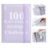 Jakiro 100 Envelopes Money Saving Challenge Binder, Cash Envelopes Money