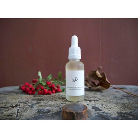 Studio Botanic Antioxidantienserum – antioxidative Gesichtspflege mit Granatapfel und Grüner Tee Extrakt – 30 ml Pipettenglasflasche – 100% Rein Natürlich – Zertifizierte Vegane Naturkosmetik