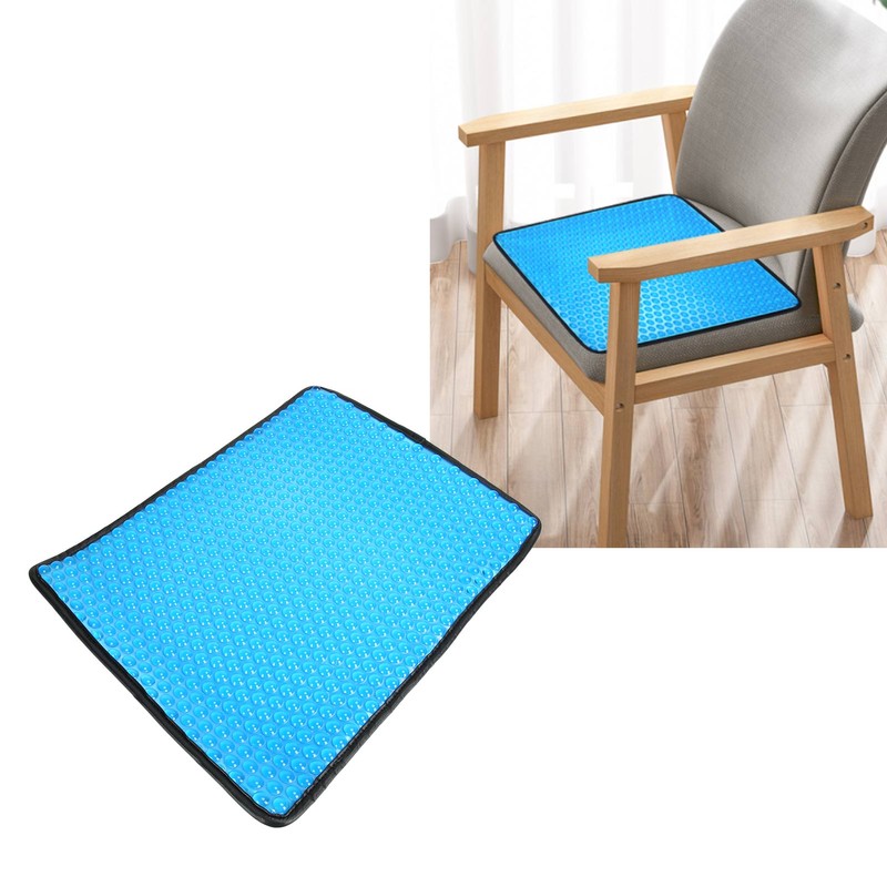 Gel Seat Cushion Antislip Foldable Fast Cooling Ergonomic Design Seat