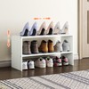 X-cosrack 2-Tier Shoe Rack Organizer for Closet, Expandable and Adjustable