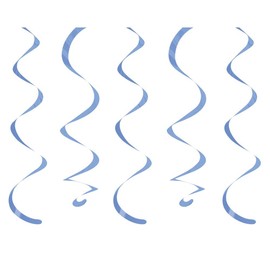 Creative Converting 60 Count Dizzy Danglers, 18", True Blue