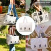 Adalex Global Extra Large Canvas Tote Bag for Women Men