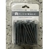 Flow Wall Drywall Screws #6 Coarse Thread Bugle-Head Cosmetic White