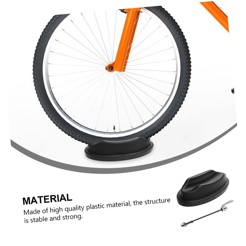 Kisangel Mountain Bike Accessories Front Wheel Fixing Pad Bike Riding