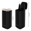 Perfeclan Stationery Brush Container Automatic Makeup Brush Holder Travel Multipurpose