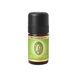 PRIMAVERA Ätherisches Öl Mandarine rot bio 5 ml - Aromaöl, Duftöl, Aromatherapie - entspannend, entkrampfend - vegan