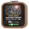 Korda Dark Matter Tungsten Coated Braid Weed Green 10m: 18lb