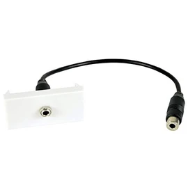 AV:Link | Wall Plate Module - 3.5mm Stereo Jack to Female Tail