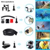 Suptig Accessories Kit Compatible for GoPro Hero 13/12/11/10/9/8/7/6/5/4/3/3+/2/1/Session Max Fusion