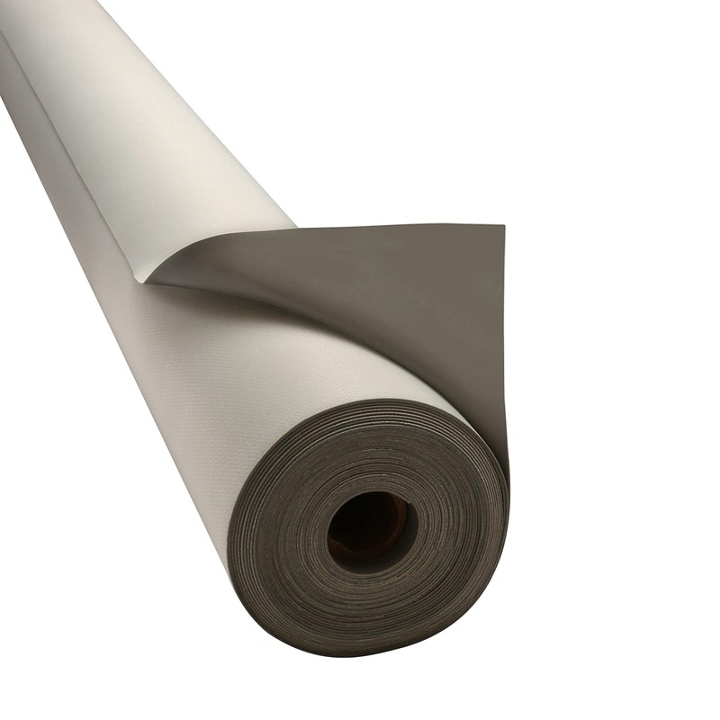 Marine Vinyl Upholstery Fabric Medium Gray Sample 3" x 3"