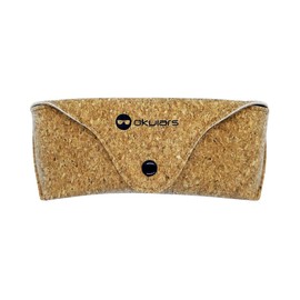 Okulars® Oak Natural Cork Glasses Case