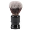 Lathering Brush Beard Curved Handle Dirt Removal Easy Cleaning Synthetic