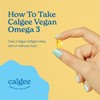 Calgee Vegan Omega 3-450mg DHA & EPA Fatty Acids -