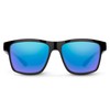 Suncloud A-Team Polarized Sunglasses,Black/Polarized Blue Mirror,One Size