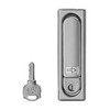 Nitto Kogyo H-85-Z Waterproof Flat Handle for Cabinets, Small, Left