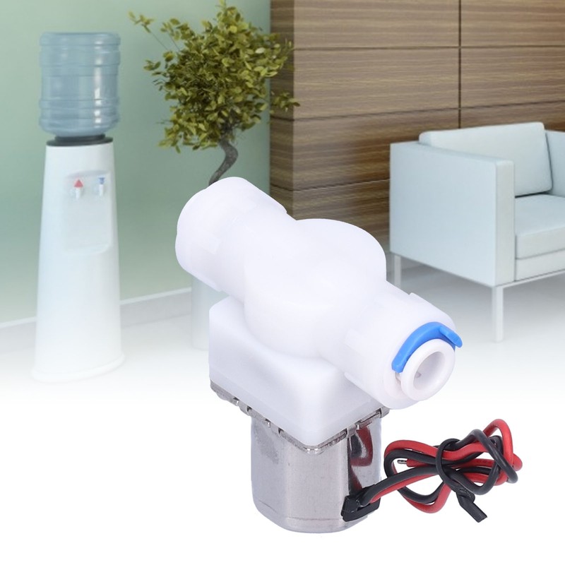 1/4in Solenoid Valve Drinking Water Quick Connector Bistable Pulse Hydraulic