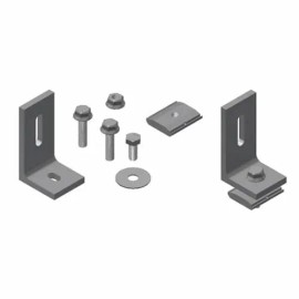 Snap-n-rack SNAPNRACK STAND OFF SOLAR 10-45 DEG VARIABLE TILT HARDWARE KIT, 242-92083