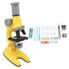 Microscope for Kids 100X 600X 1200X Zoom LED Light Science