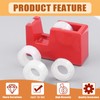 Tanstic 21 Rolls Tapes with Tape Dispenser, 0.5"x787", 0.7"x787" Invisible