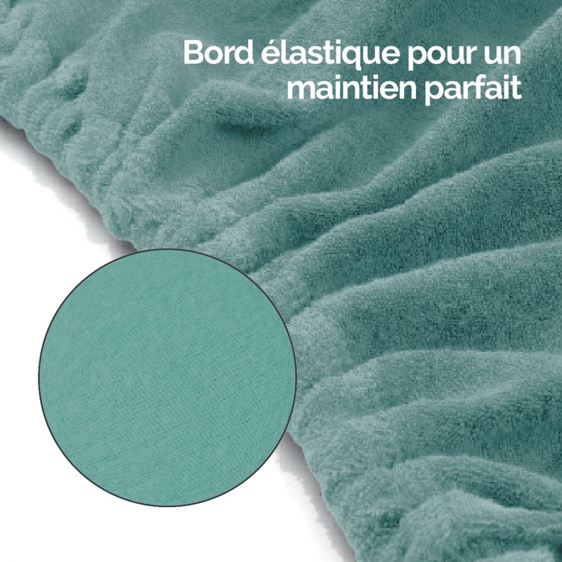 Vivezen - Terry Cloth Protective Sheet for Massage Table -