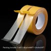 ADERBAKS Double Sided Fabric Tape Heavy Duty, 1.18inx66FT / 2inx33FT
