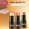 KARLOR Contour Pen Highlighter Blush Stick, 3 Pieces Make Up